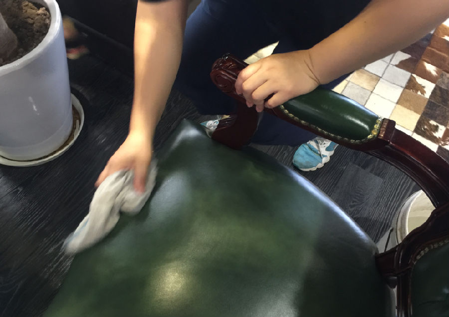 北镇市家具清洗案例